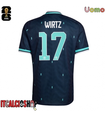 Germania Florian Wirtz #17 Seconda Maglia Mondiali 2026 Manica Corta